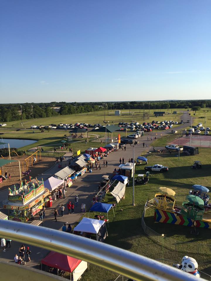 Mayfest from the Ferris Wheel-1