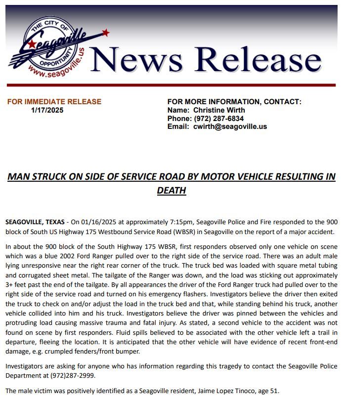 Press Release 01.21.25