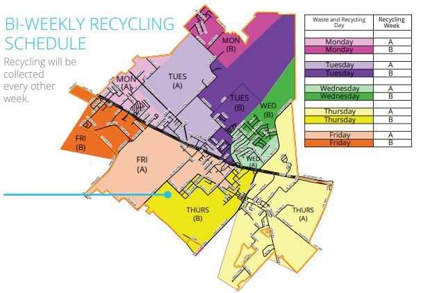 Recycling Map -2019