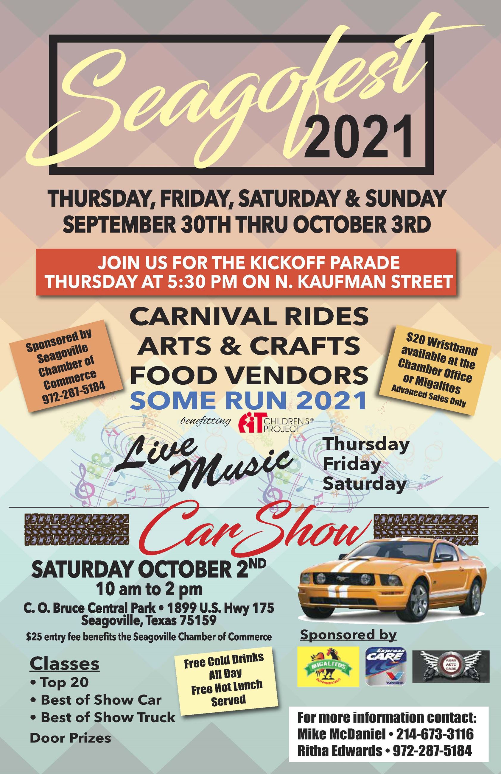 Seagofest Poster 2021