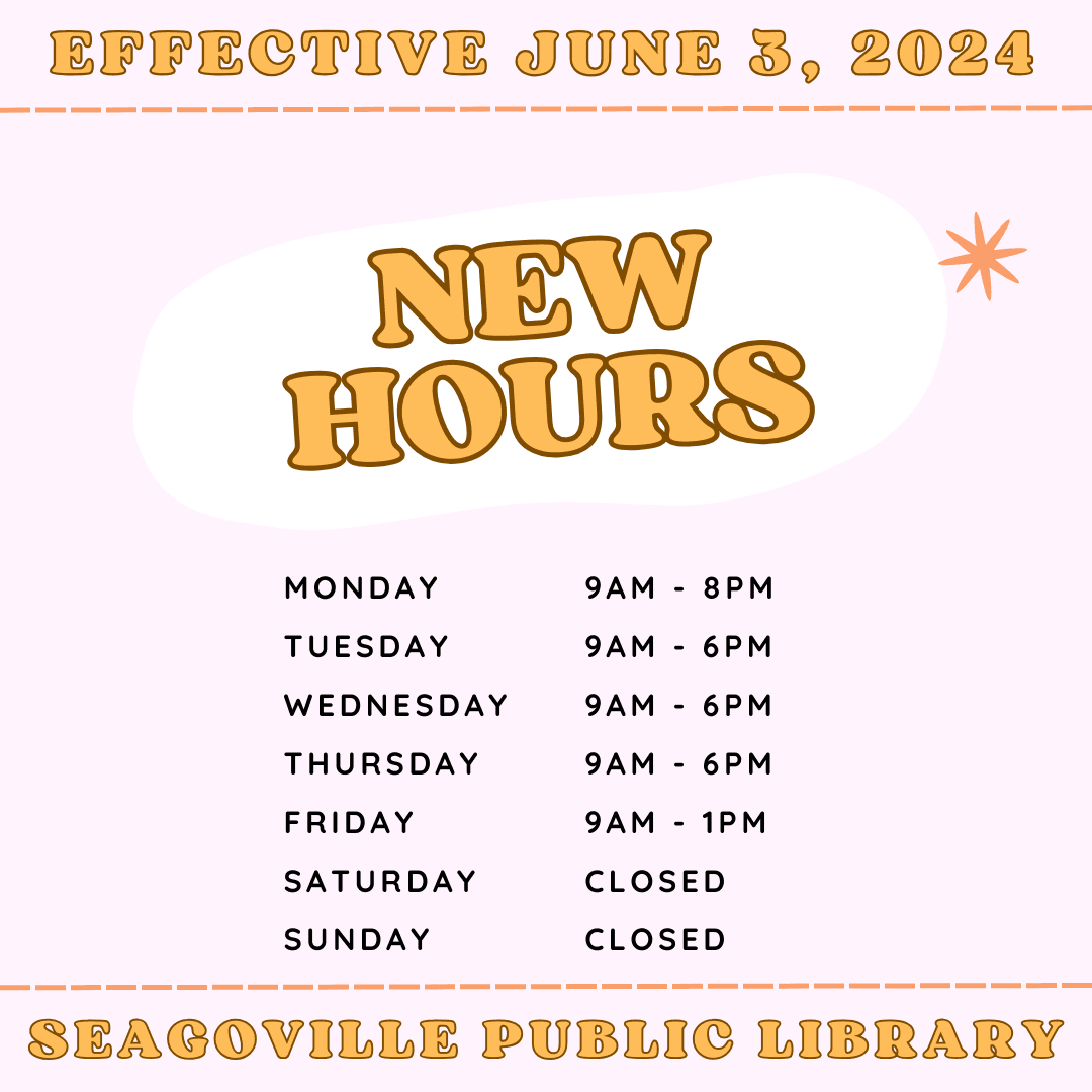 New Hours June 2024